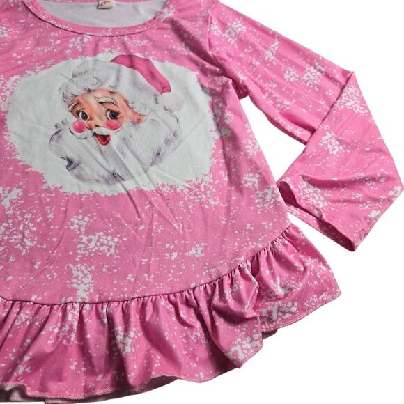 Santa Christmas shirt 130 S6/7 - Picture 2 of 5